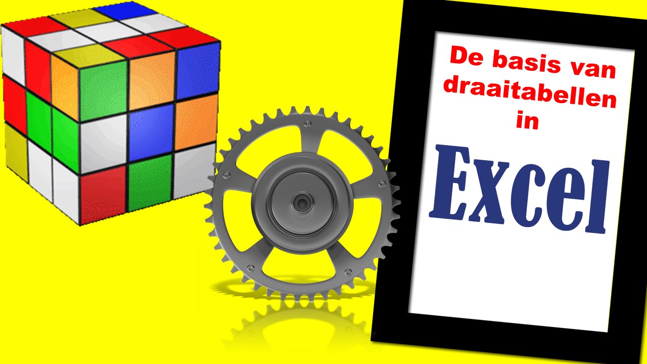 Een draaitabel maken in Excel