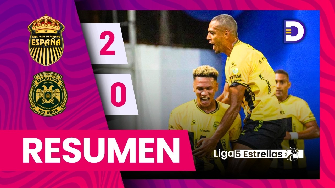 Real Espa&ntilde;a 2 - 0 Marath&oacute;n | Jornada 15 | Liga Nacional - Clausura 2025 - 2026