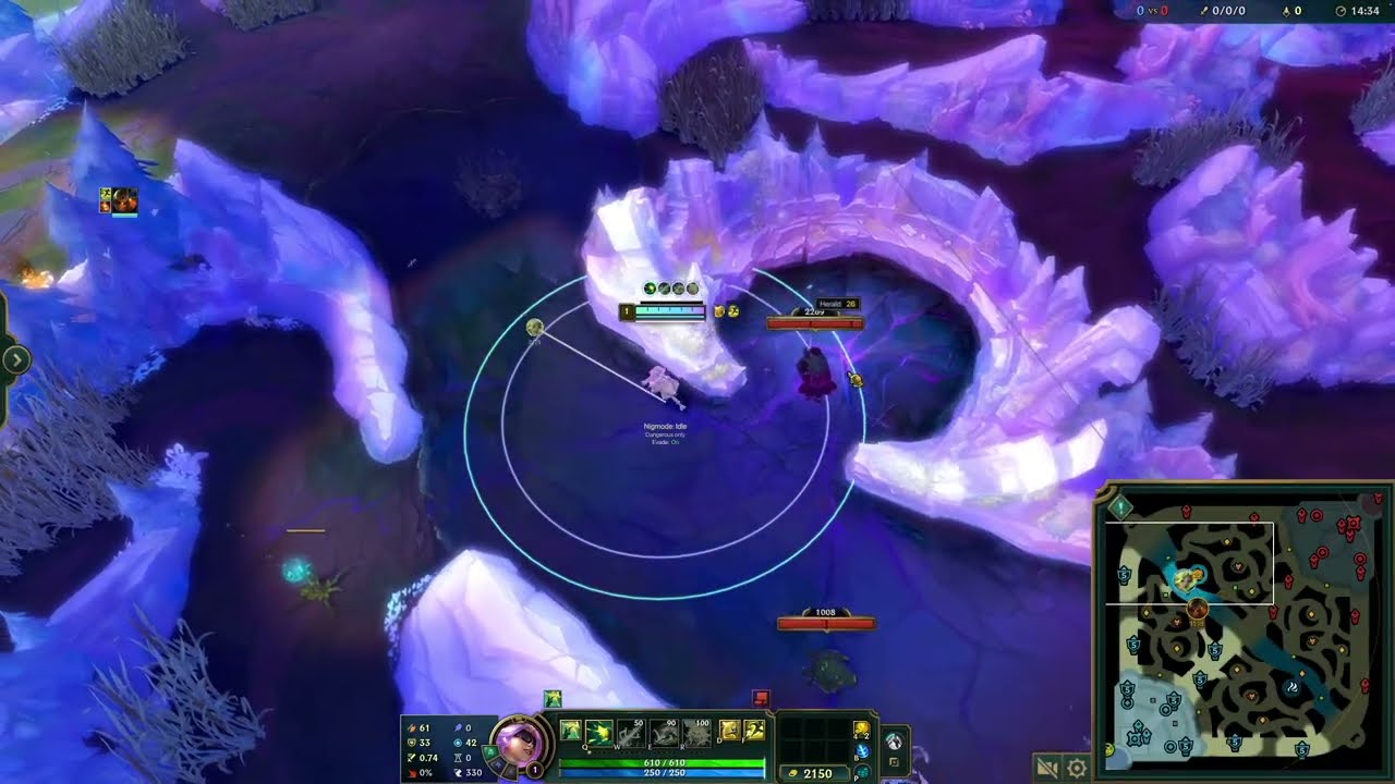Nigmode League of Legends internal script