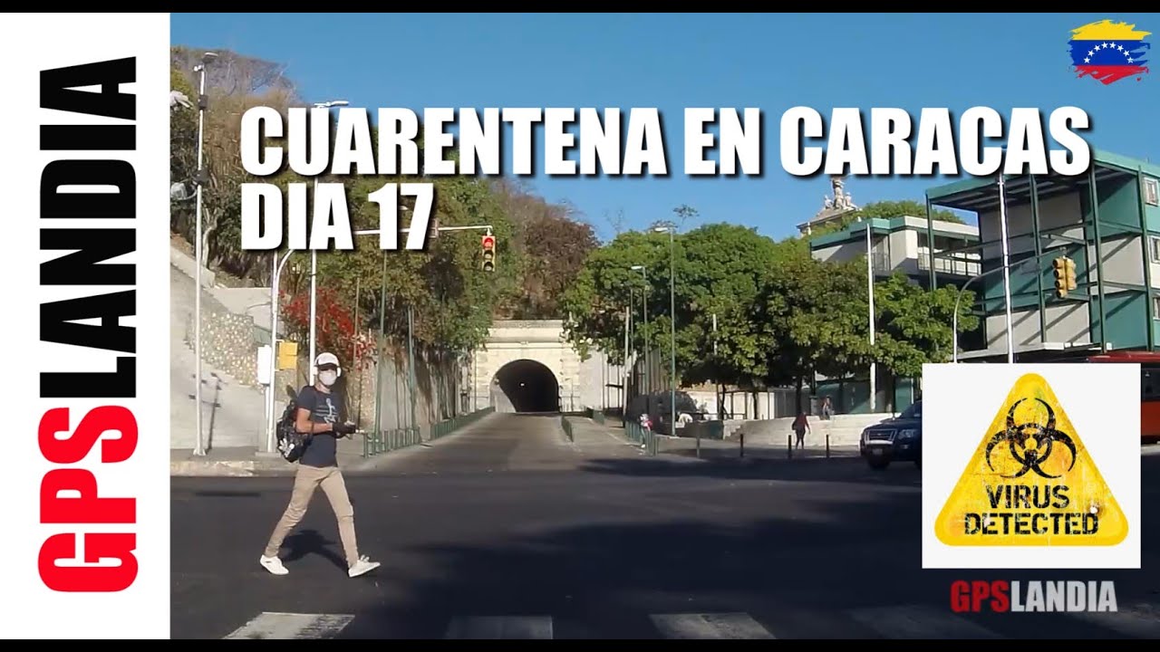 CUARENTENA CARACAS DIA 17 AVENIDA FRANCISCO DE MIRANDA AVENIDA URDANETA AVENDA SAN MARTIN VENEZUELA