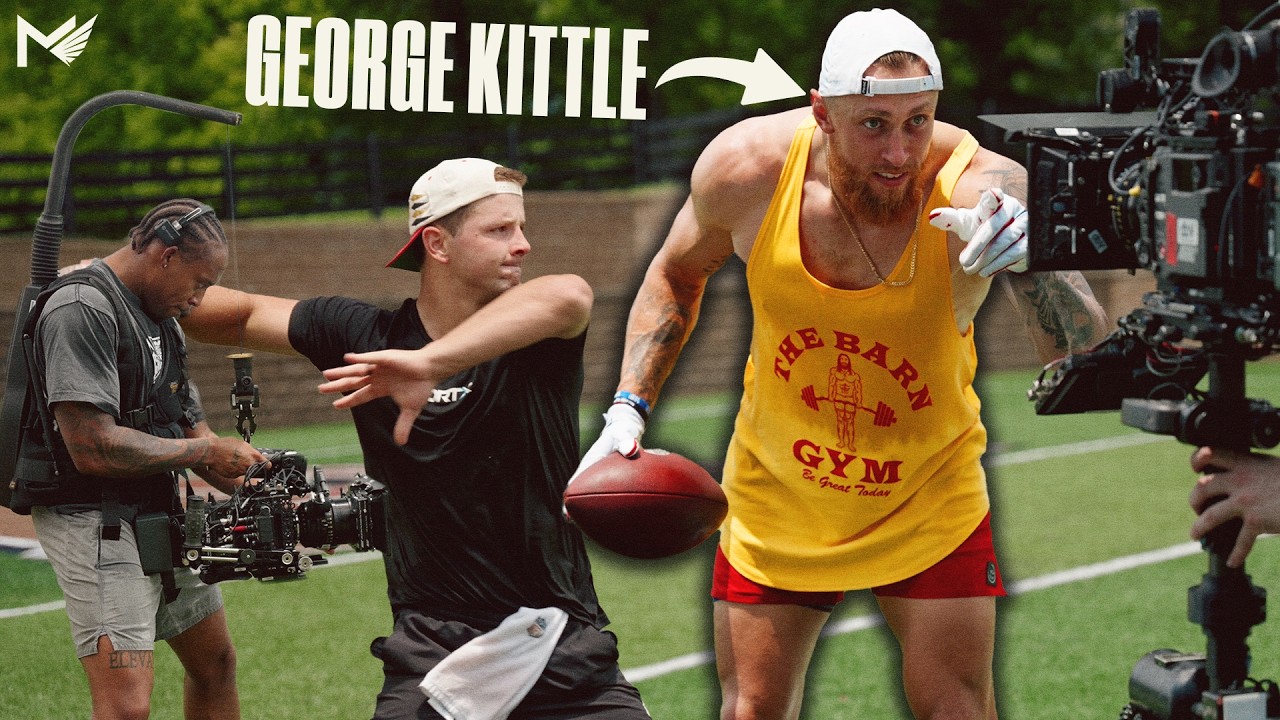 We Spent 24 Hours with George Kittle
