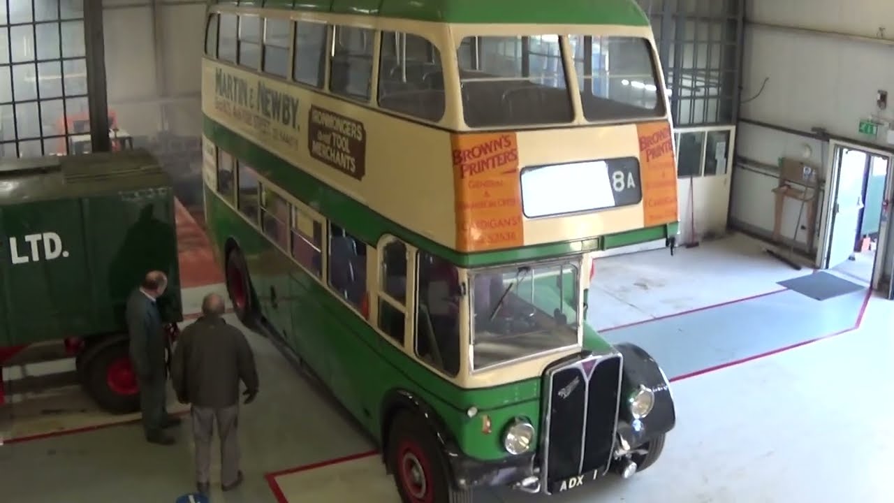Ipswich Transport Museum - ADX1 comes off the pits December 2022