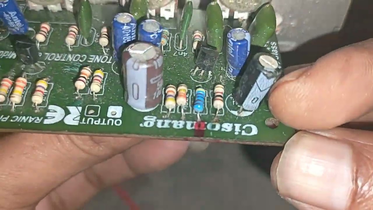 servisan elektronik # ngoprek penguat audio tone control