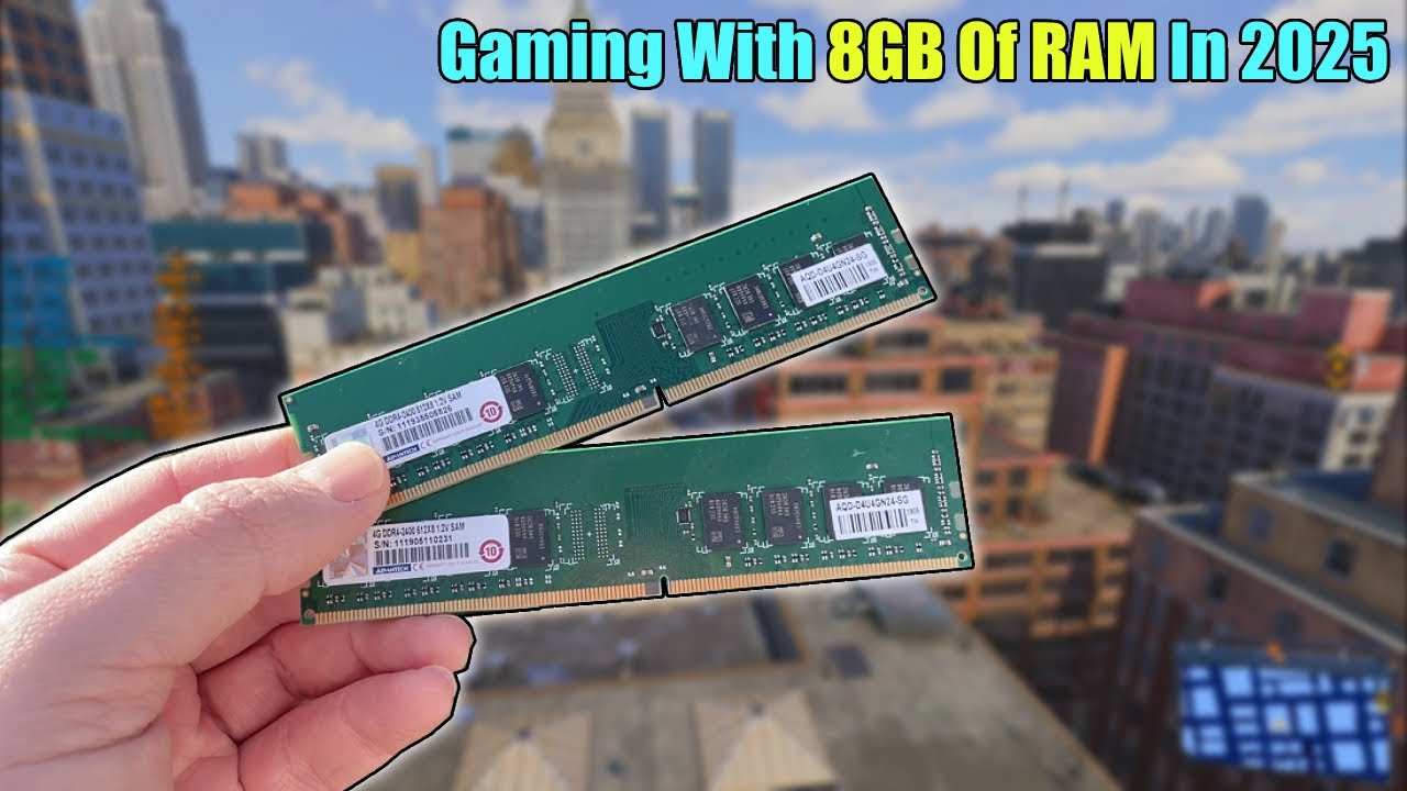 Gaming with 8GB RAM in 2025 - The Results Might Surprise You