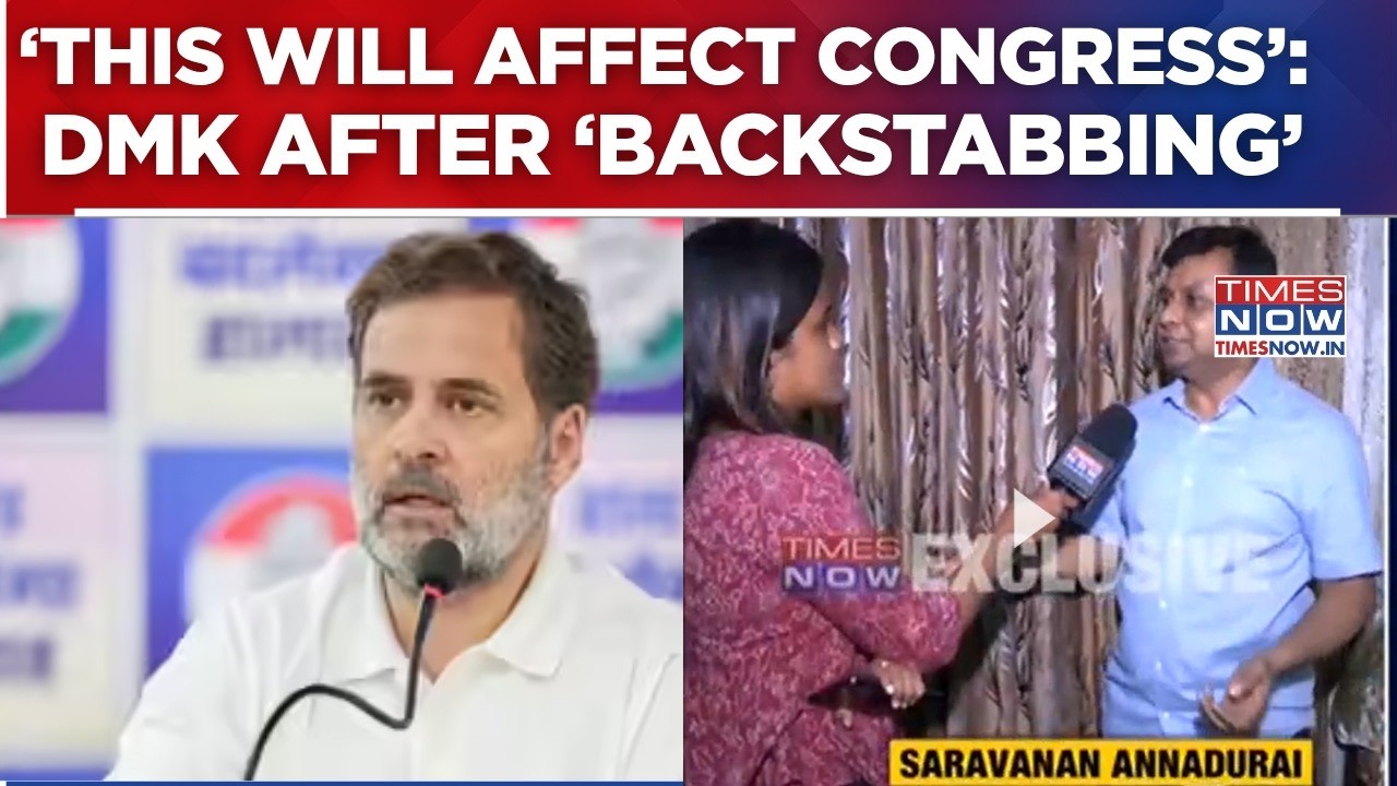 Tamil Nadu: Angry After 'Backstabbing', DMK Questions 'If Congress Can Still Be Trusted By Allies'