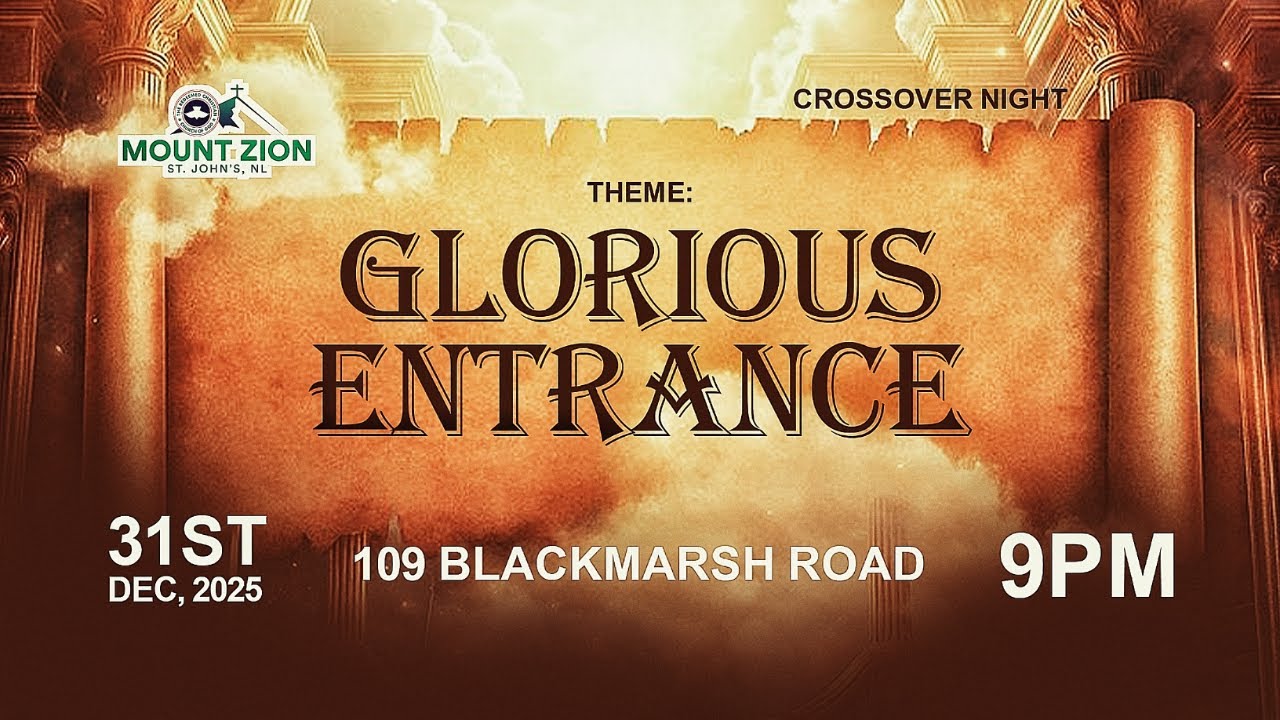 CROSSOVER NIGHT SERVICE|| DECEMBER 31ST 2025 || RCCG MOUNT ZION ST. JOHN'S