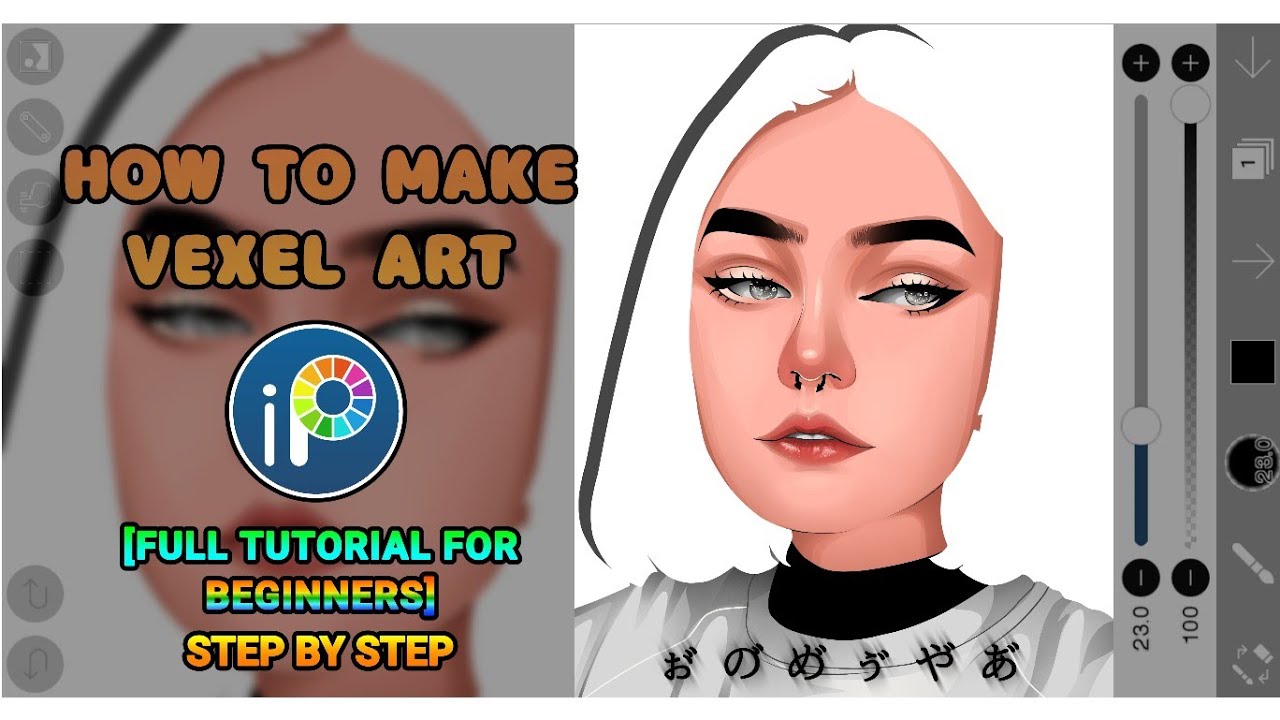 VEXEL ART TUTORIAL USING @ibisPaint (STEP BY STEP) | BEGINNERS GUIDE | HAPPY 2K SUBSCRIBERS 🎉