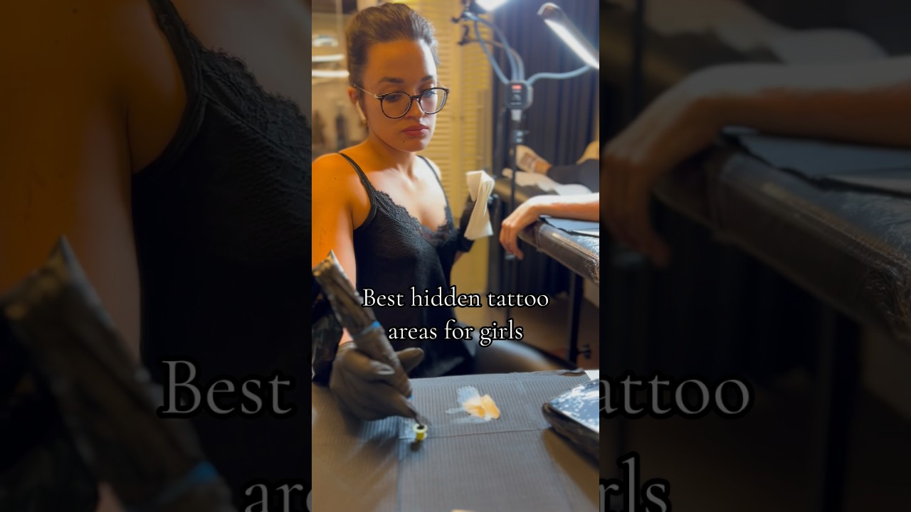 Best hidden tattoo areas for girls. #tattooideas #tattoogirl #tattoodesign #tattoos #minitattoo