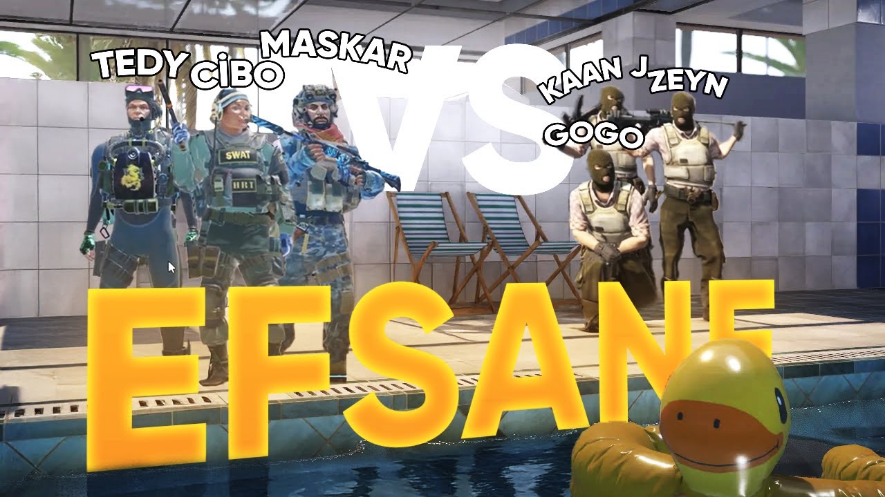 EFSANE MAPTE EN &Ccedil;EKİŞMELİ 3 VS 3