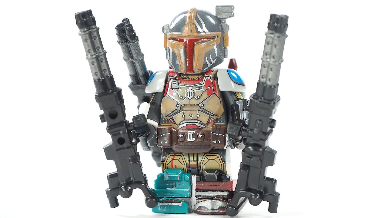 Lego Star Wars The Mandalorian Heavy Infantry Mandalorian Unofficial Lego Minifigures