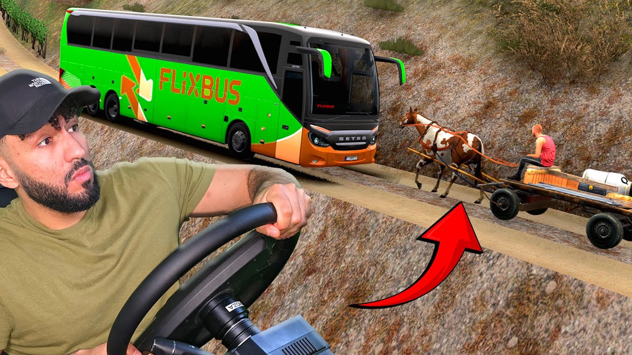 ⚠️ Les Routes les Plus DANGEREUSES du JEU !  Euro Truck Simulator 2 MOD Extrême ⚠️