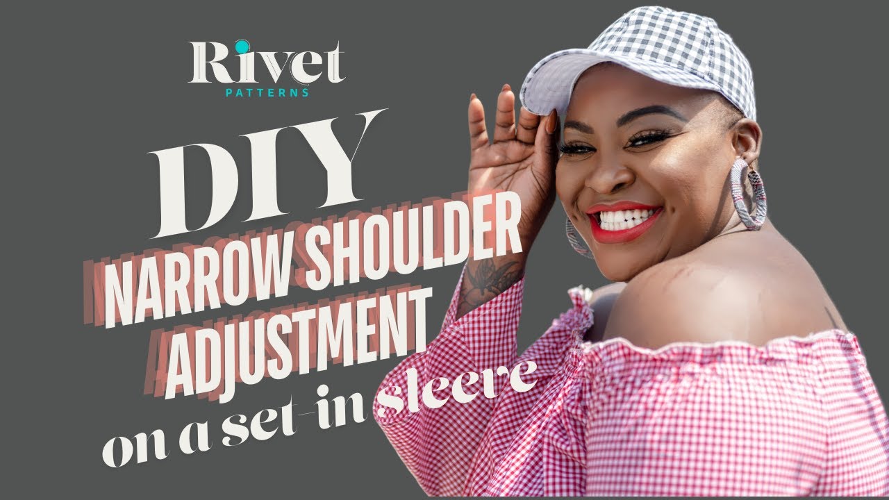 DIY Narrow Shoulder Adjustment on a Set In Sleeve