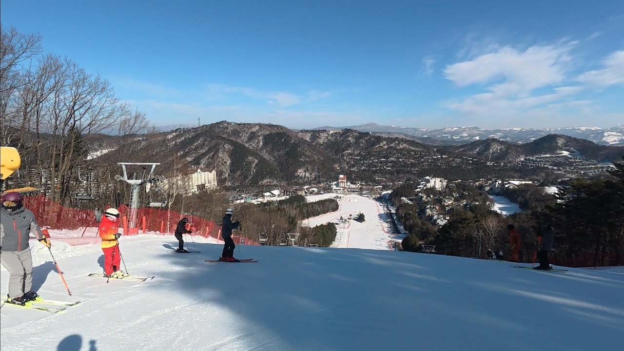 2026년3월8일  용평스키장  레드슬로프