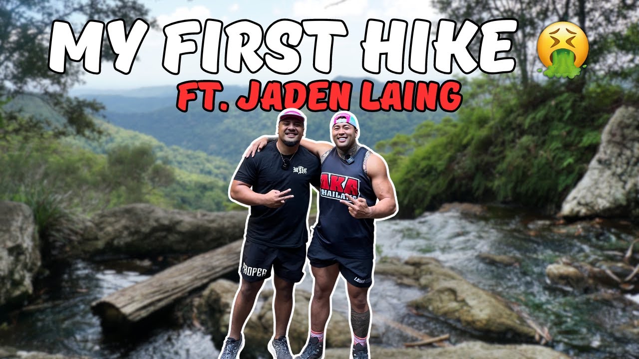 I went on my FIRST HIKE with Jaiden Laing (I spewed lol)
