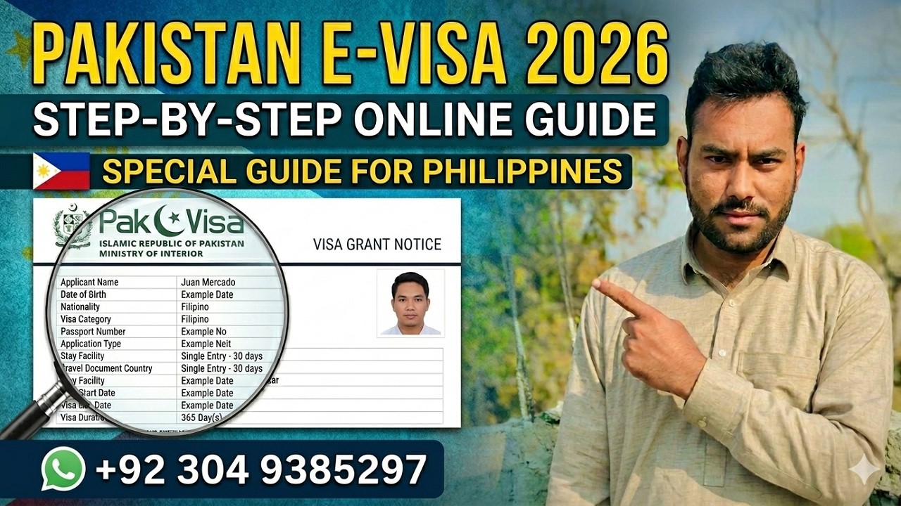 How to Get Pakistan E-Visa Online 2026 | How to Apply for Pakistan E-Visa Online 2026 | Pak E Visa