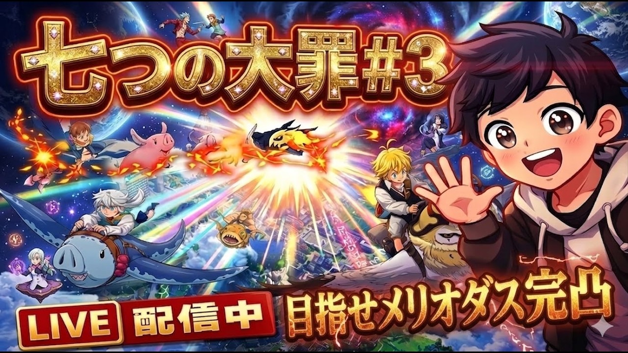 【ナナオリ】メリオダス完凸目指しながらストーリ進める#3