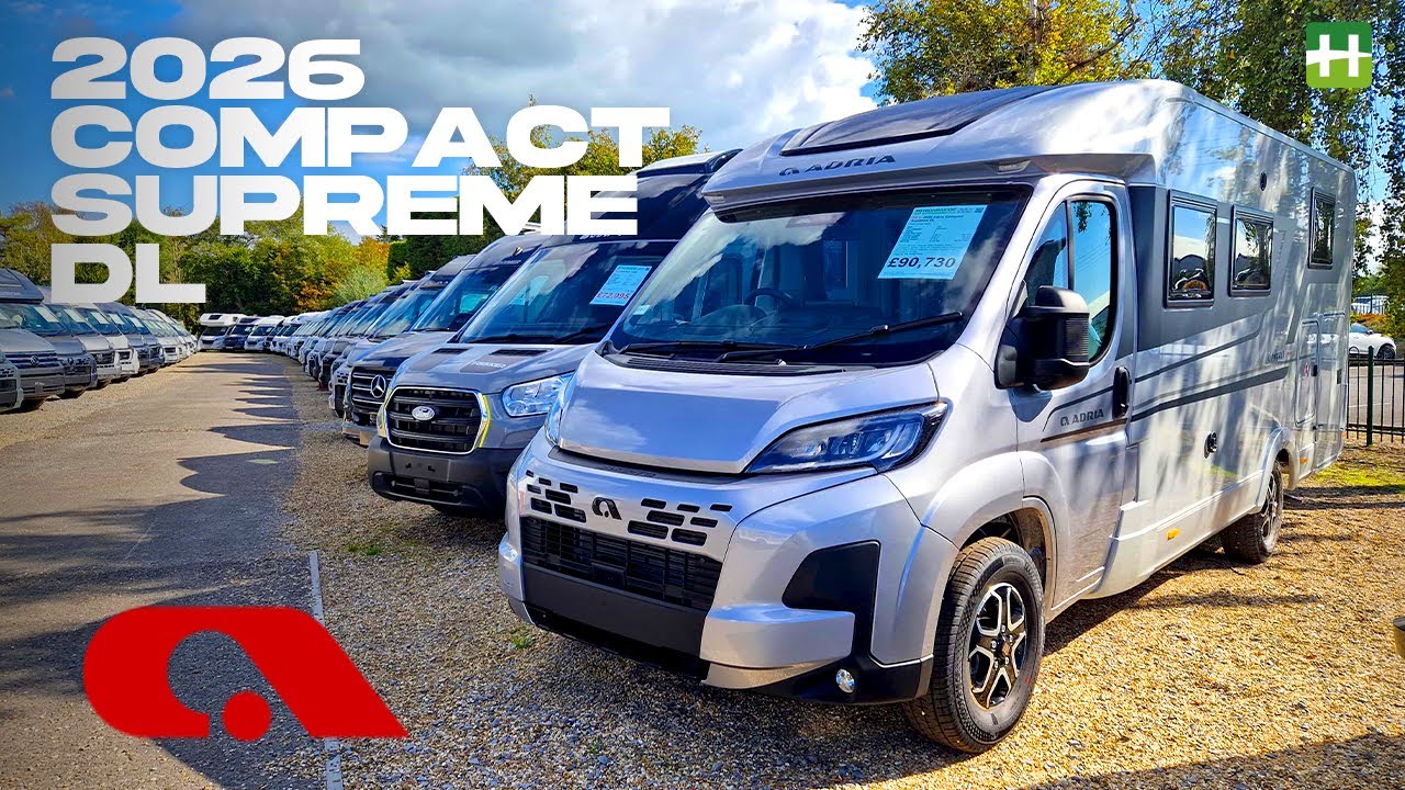 2026 Adria Compact Supreme DL - New Motorhome Video Tour