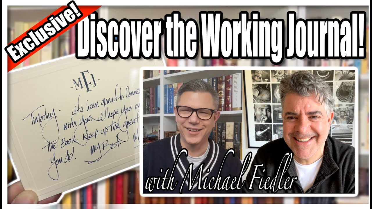 The Secret Nib Choice That Completely Transformed Michael Fiedler's Handwriting! The Working Journal