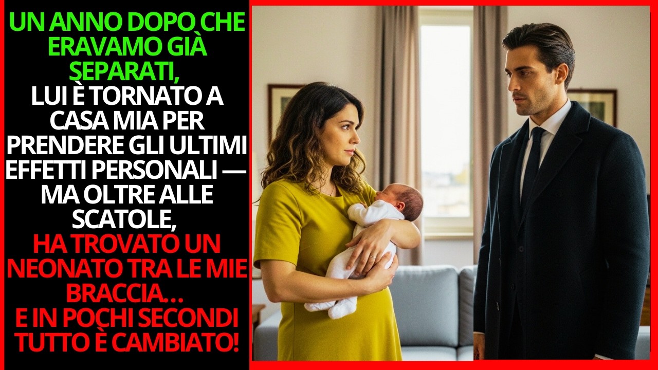 È TORNATO PER PRENDERE LE SUE COSE — MA IL NEONATO CHE TENEVO HA CAMBIATO TUTTO!