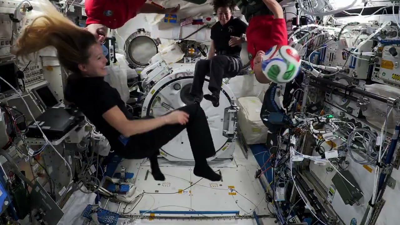FIFA World Cup Ball, Trionda, Reaches Space As NASA Studies Football Technology Aboard ISS