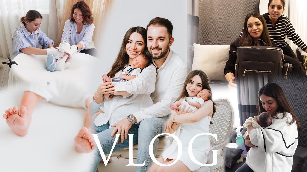 VLOG | BEBEKLİ EVDE İLK GÜNLER | YENİDOĞAN ÇEKİMİ | LOHUSA PSİKOLOJİSİ | BEBEK BAKIM ÇANTASI