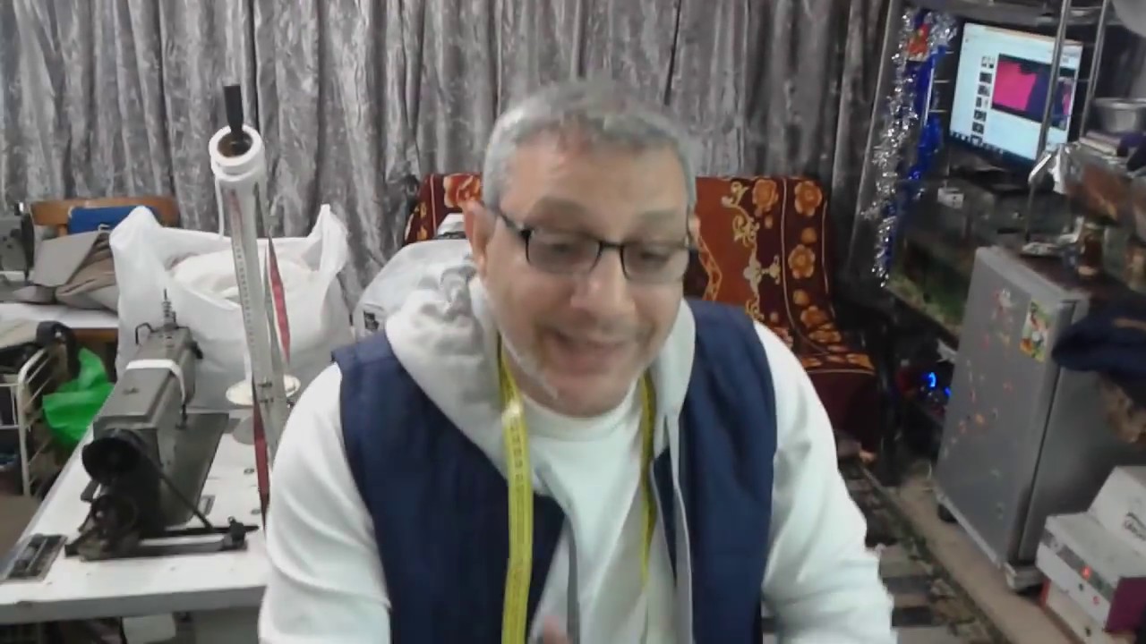 هشام سرورلتعليم الباترون البنطلون  الجزء الاول الحلقه رقم58