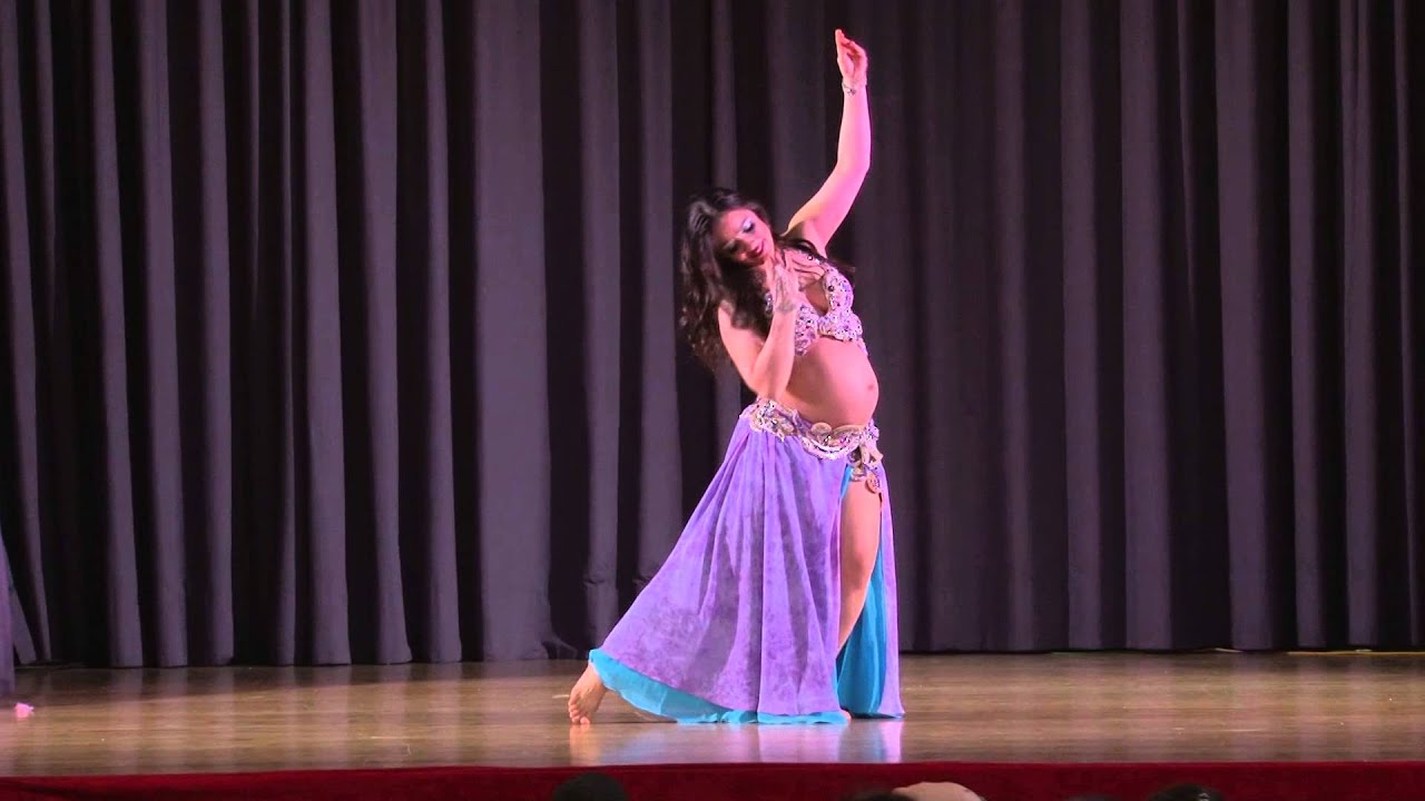 Sha'waza Bauchtanz Schwangerschaft 2. Platz Miss Belly Raks 2014 Stuttgart