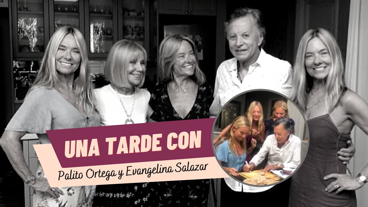 Una tarde con Palito Ortega y Evangelina Salazar...