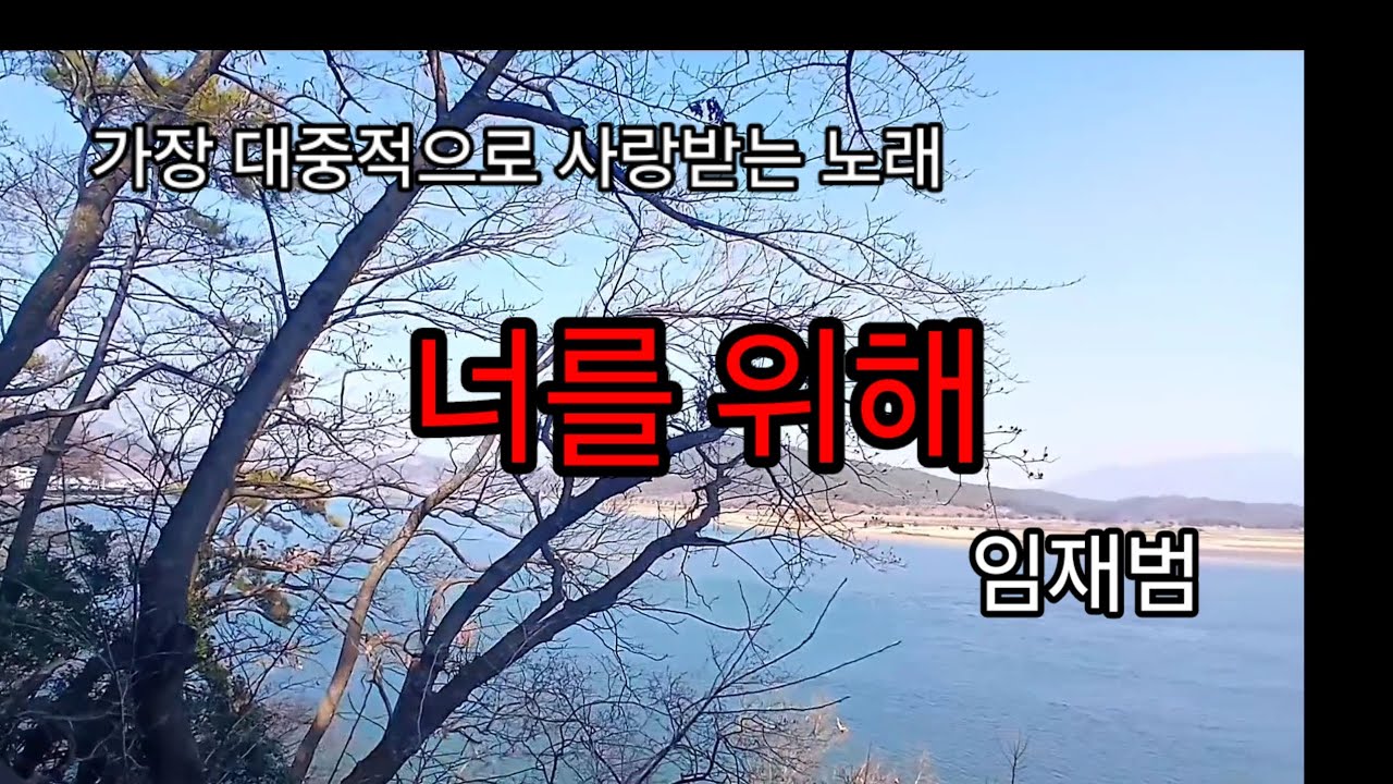 너를 위해 (임재범) 대중적으로 가장 사랑받는 노래-1시간 연속듣기#힐링#행복#슈키의공방