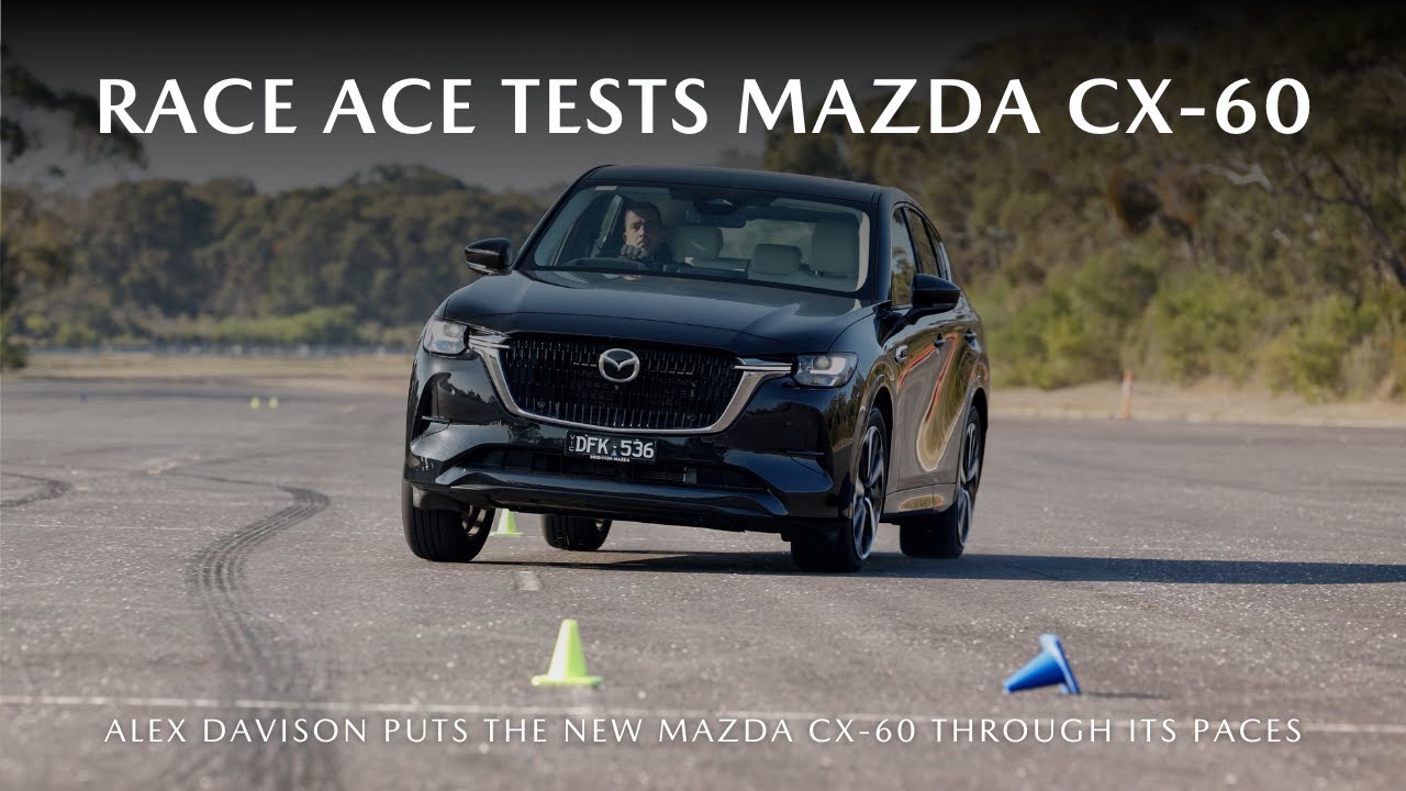 Race Ace Alex Davison Puts The New Mazda CX-60 To The Ultimate Test