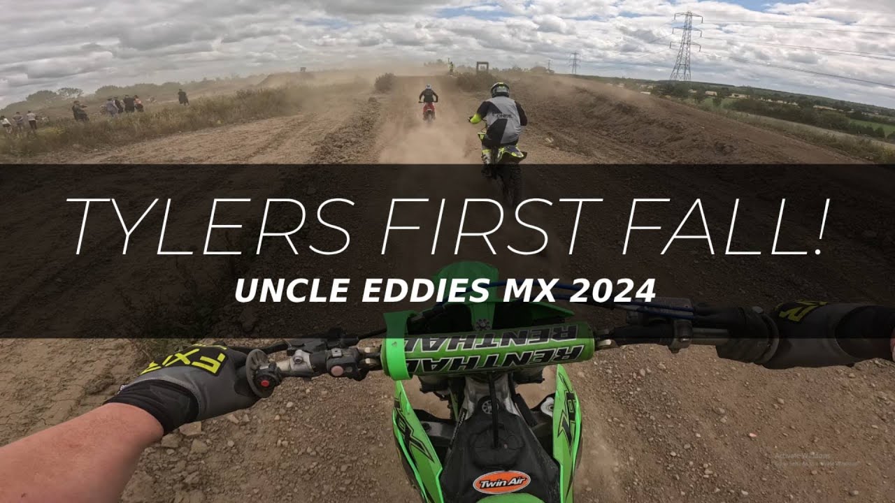 UNCLE EDDIES MX 2024 | TYLERS FIRST FALL!