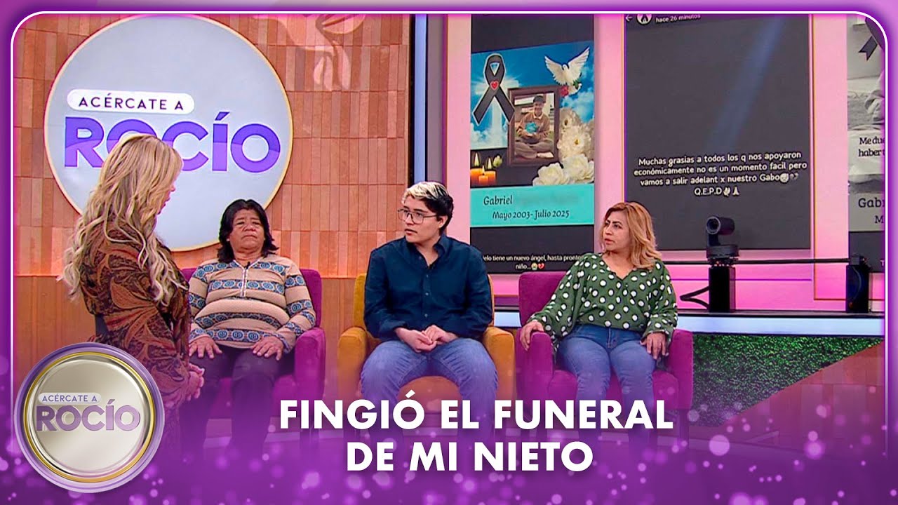 Fingió el funeral de mi nieto | 01.10.25 | Acércate a Rocío
