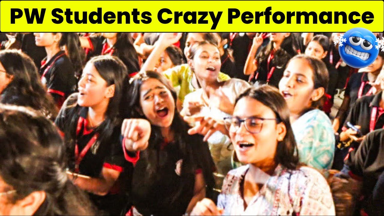 PW Vidyapeeth Got Talent 3.0 & Diwali Meet 🫣 Mind Blowing Performance By Kota Students 🥶