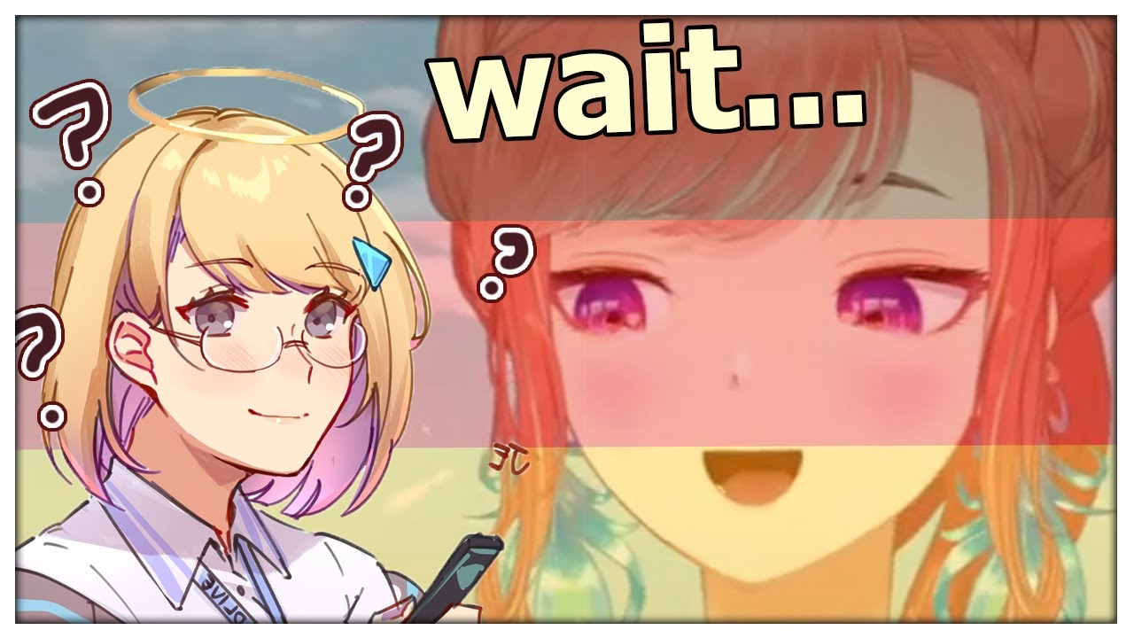 Kiara notices her manager can't understand her German stream...
