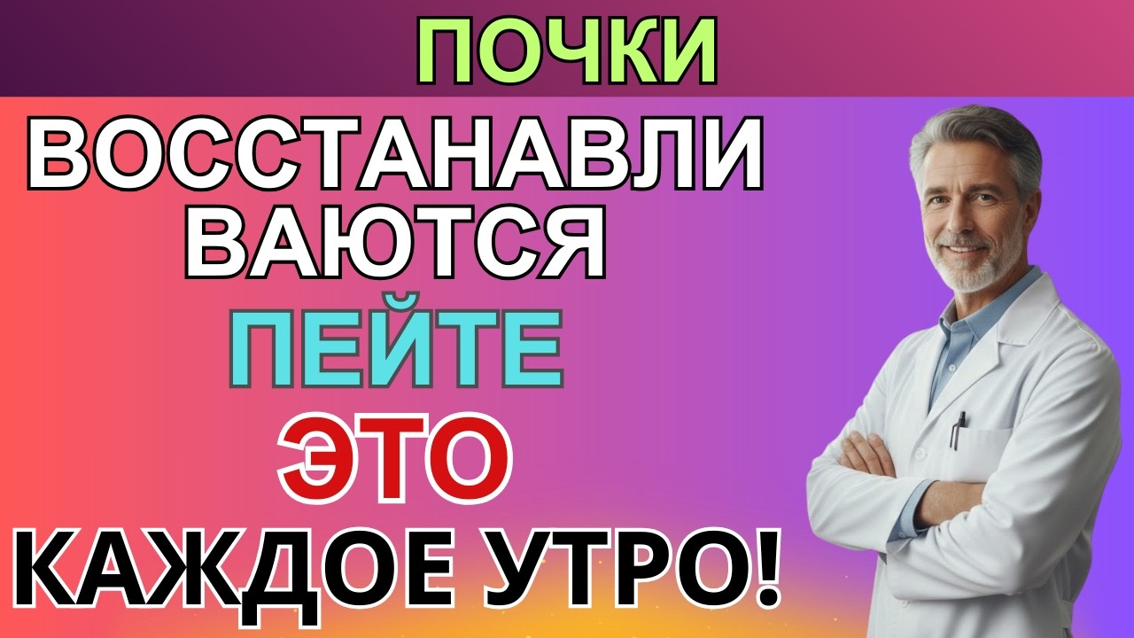 Почки без диализа после 50 - 8 напитков снижают креатинин и отёки естественно | ТРАВНИК