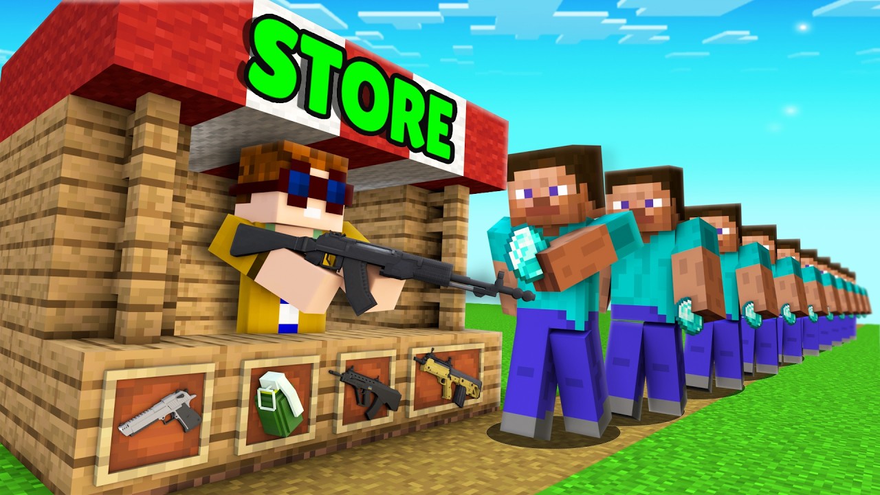WAFFEN SIND KAUFBAR in Minecraft!