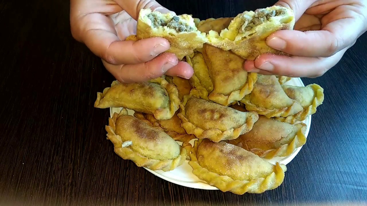 Казахские пирожки из рисовой муки, без глютена, без пшеничной муки