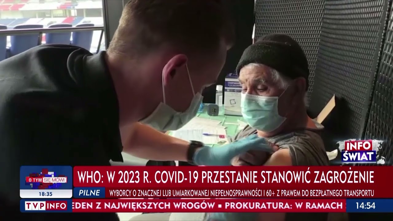 Światowa Organizacja Zdrowia: W grudniu 2023 Covid-19 przestanie stanowić zagrożenie