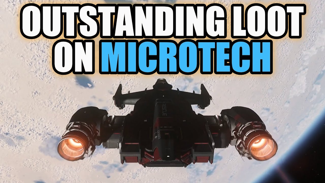 MASSIVE LOOTING SESSION ON MICROTECH - STAR CITIZEN 4.1