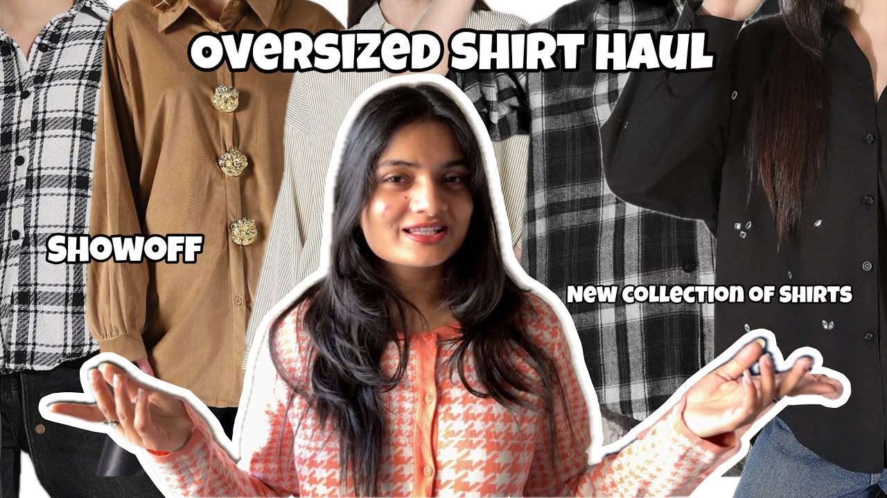 Oversized Shirts from SHOWOFF 😍| Newest Collection | Trendy Design • Good Quality | #samairasam 
