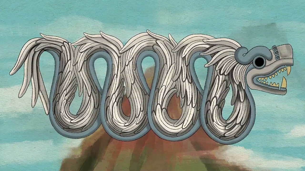 La serpiente emplumada. Leyenda mixteca. (versión en español)