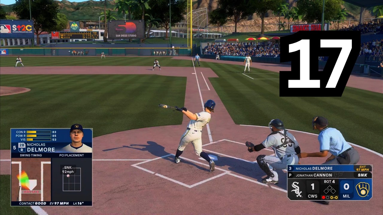 MLB 25 RTTS: Can The Dude Carry The Brewers?