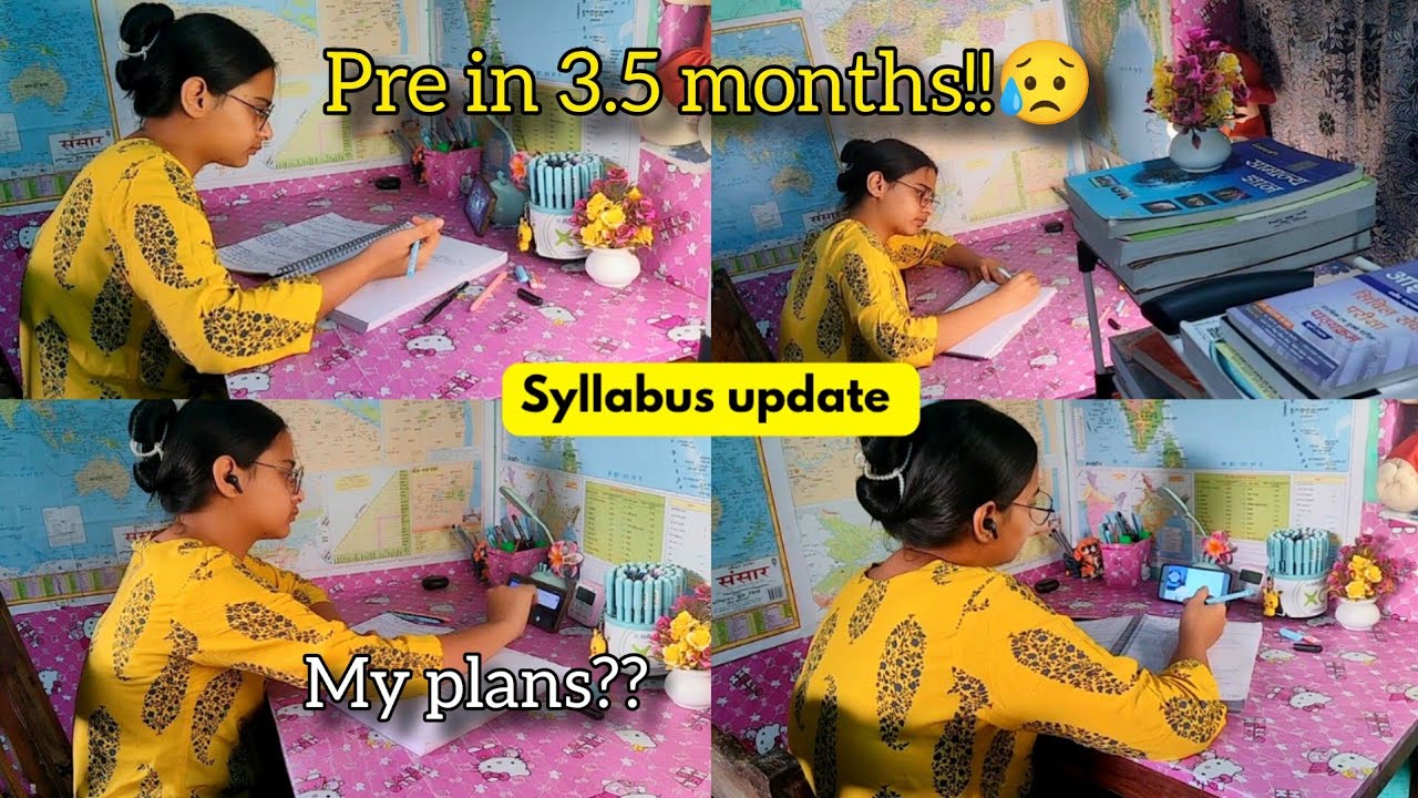 Syllabus itna baki hai 😰..meri real strategy kya hai? | 72nd BPSC Preparation from Home🔥
