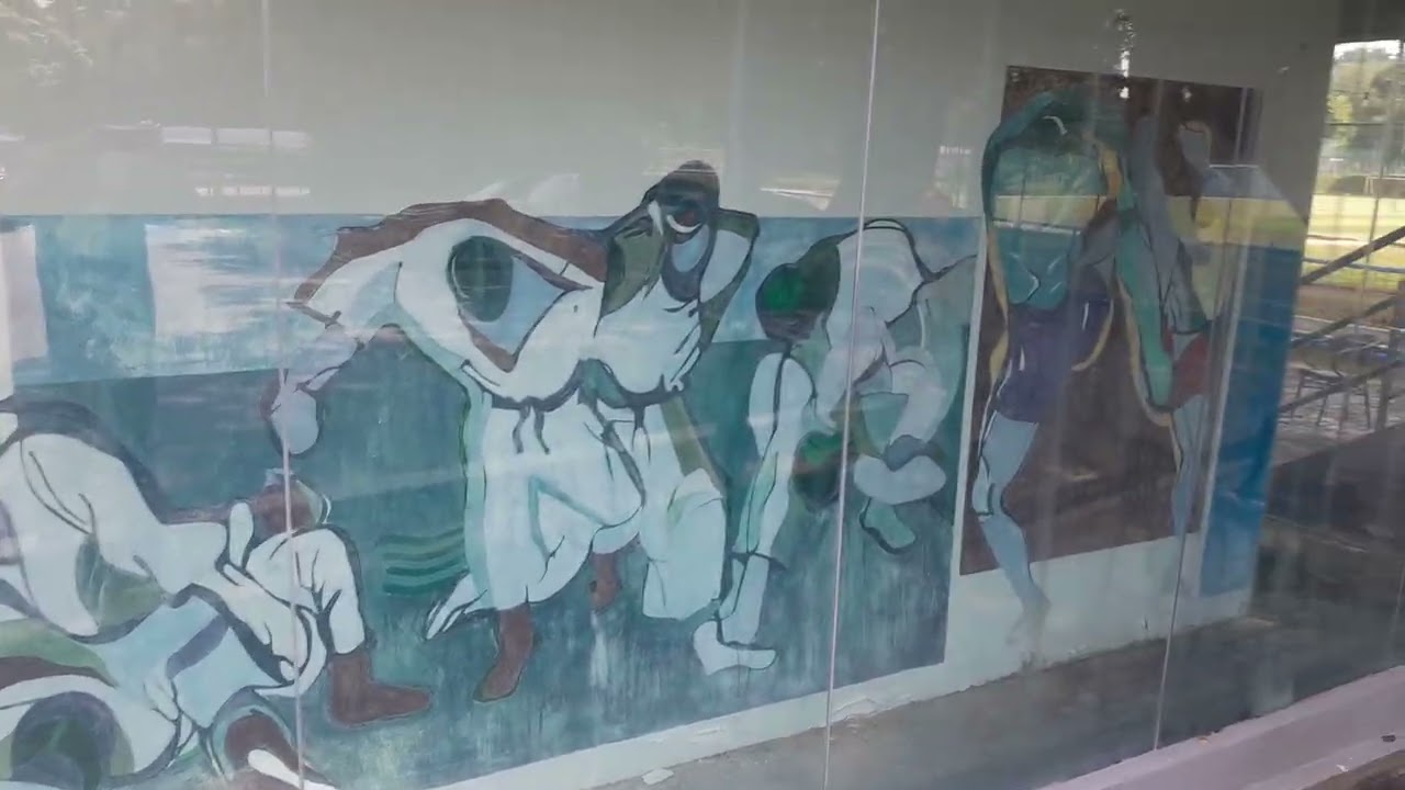 Mural Ibrahim Hussein at Universiti Malaya