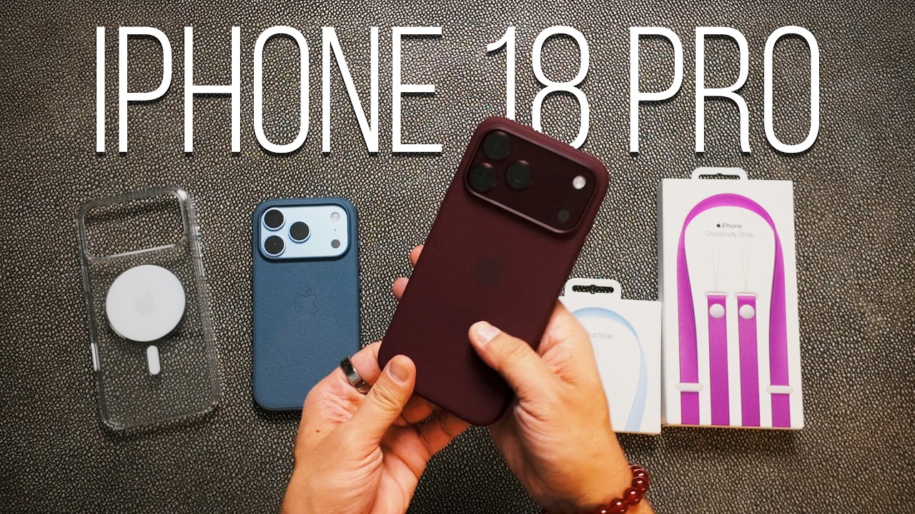 iPhone 18 Pro/18 Pro Max &mdash; новые аксессуары! Распаковка и первый взгляд!