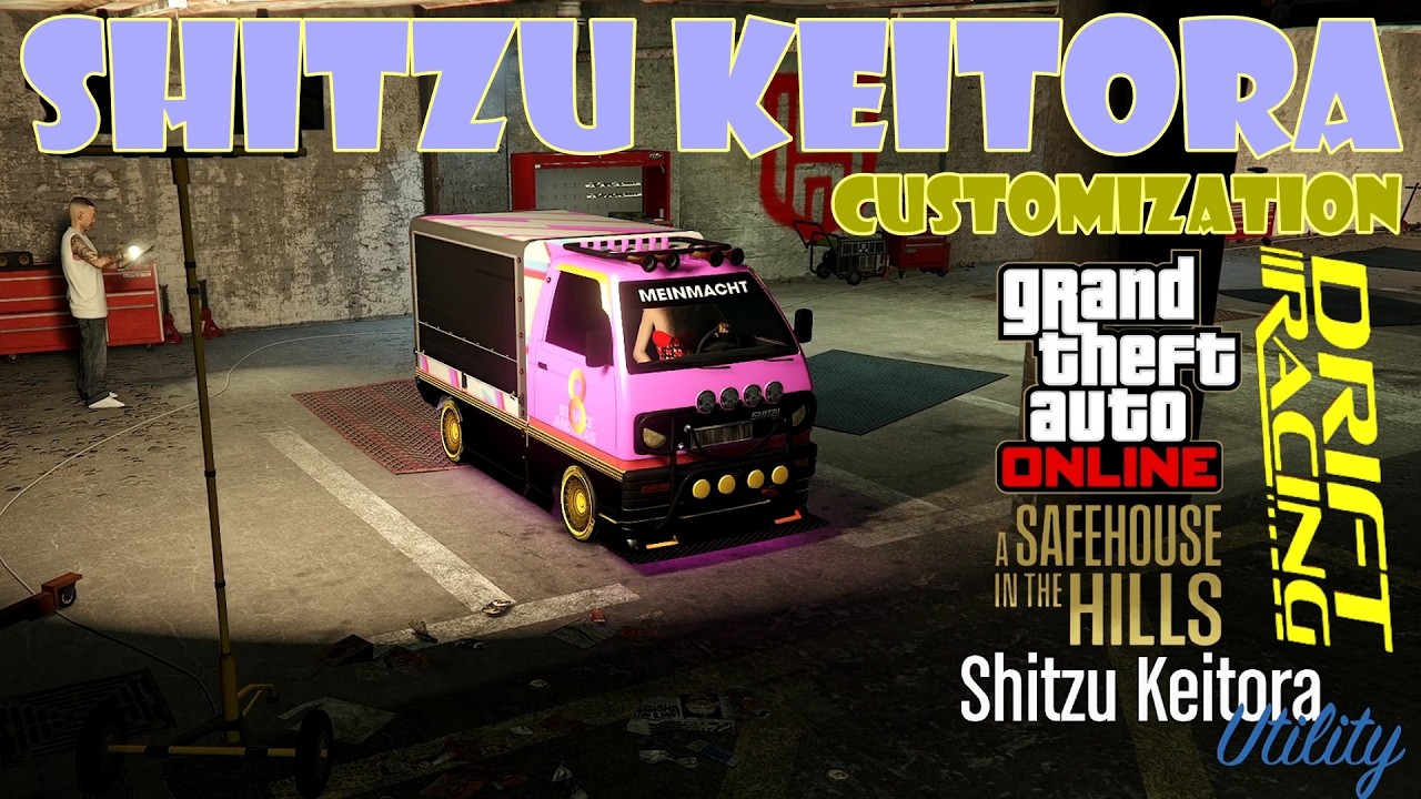 Shitzu Keitora Customization 🚦 Drift Racing Car | A Safehouse in the Hills • GTA 5 Online