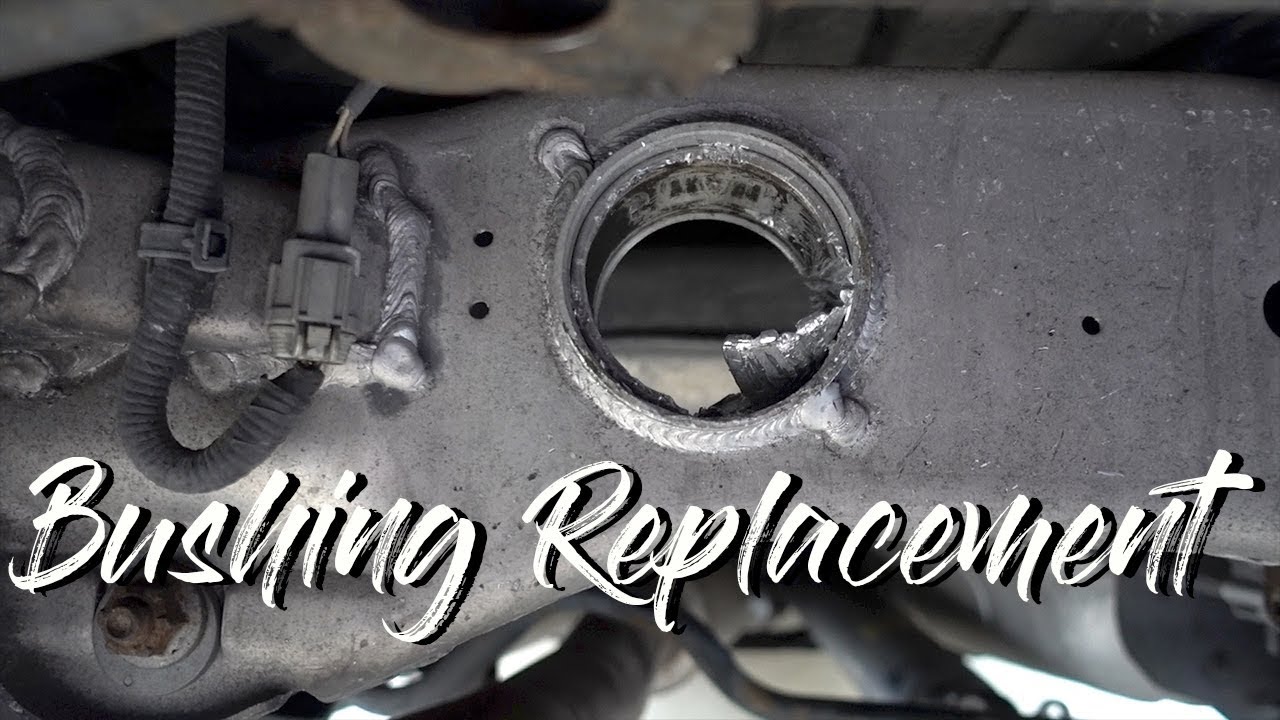 Replacing Old Differential Bushings on a Nissan 350z