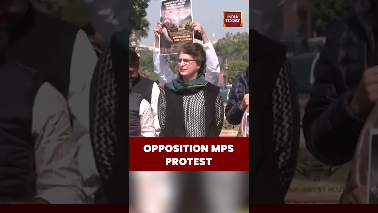 Opposition MPs Stage Protest at Parliament Gates, Disruptions Continue Over Key Issues