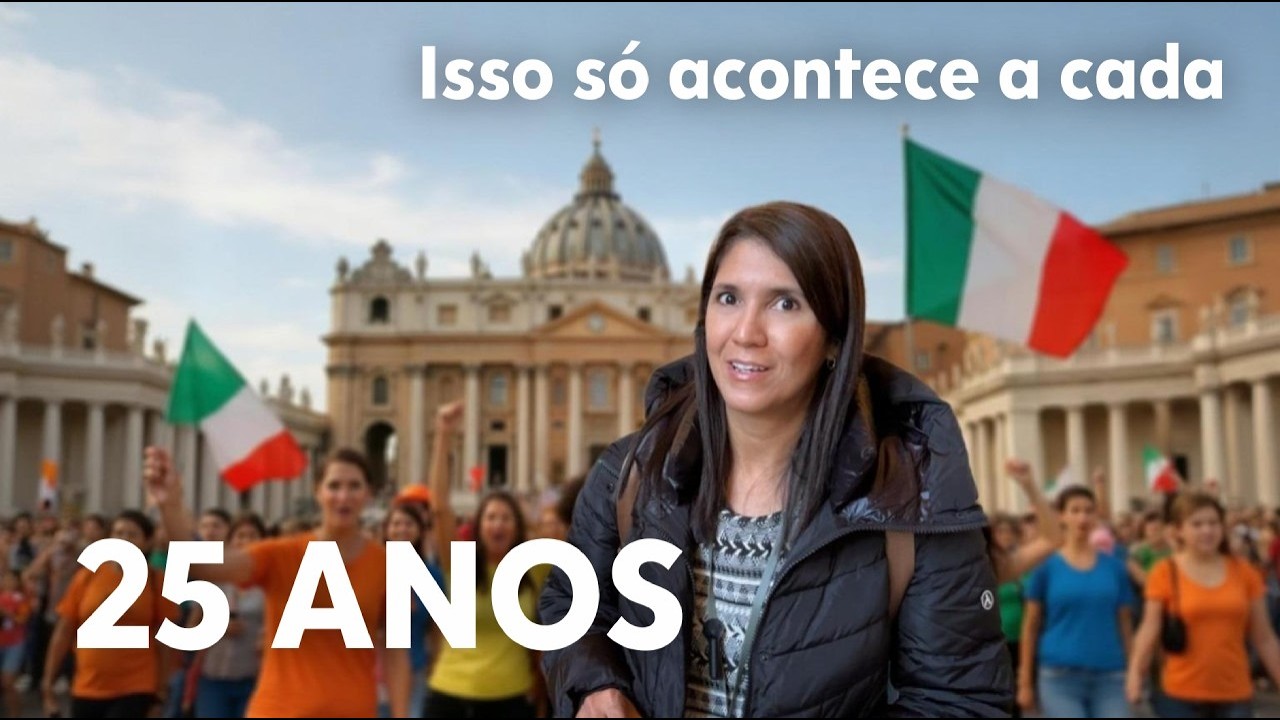 Por que milhões de pessoas estão vindo para Roma?