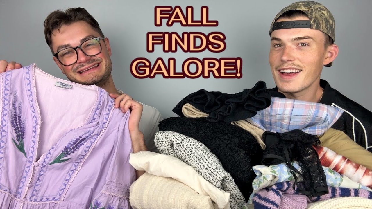 FALL THRIFT FINDS!! HUGE Goodwill Minnesota Bins Thrift Haul to Resell on eBay and Poshmark!